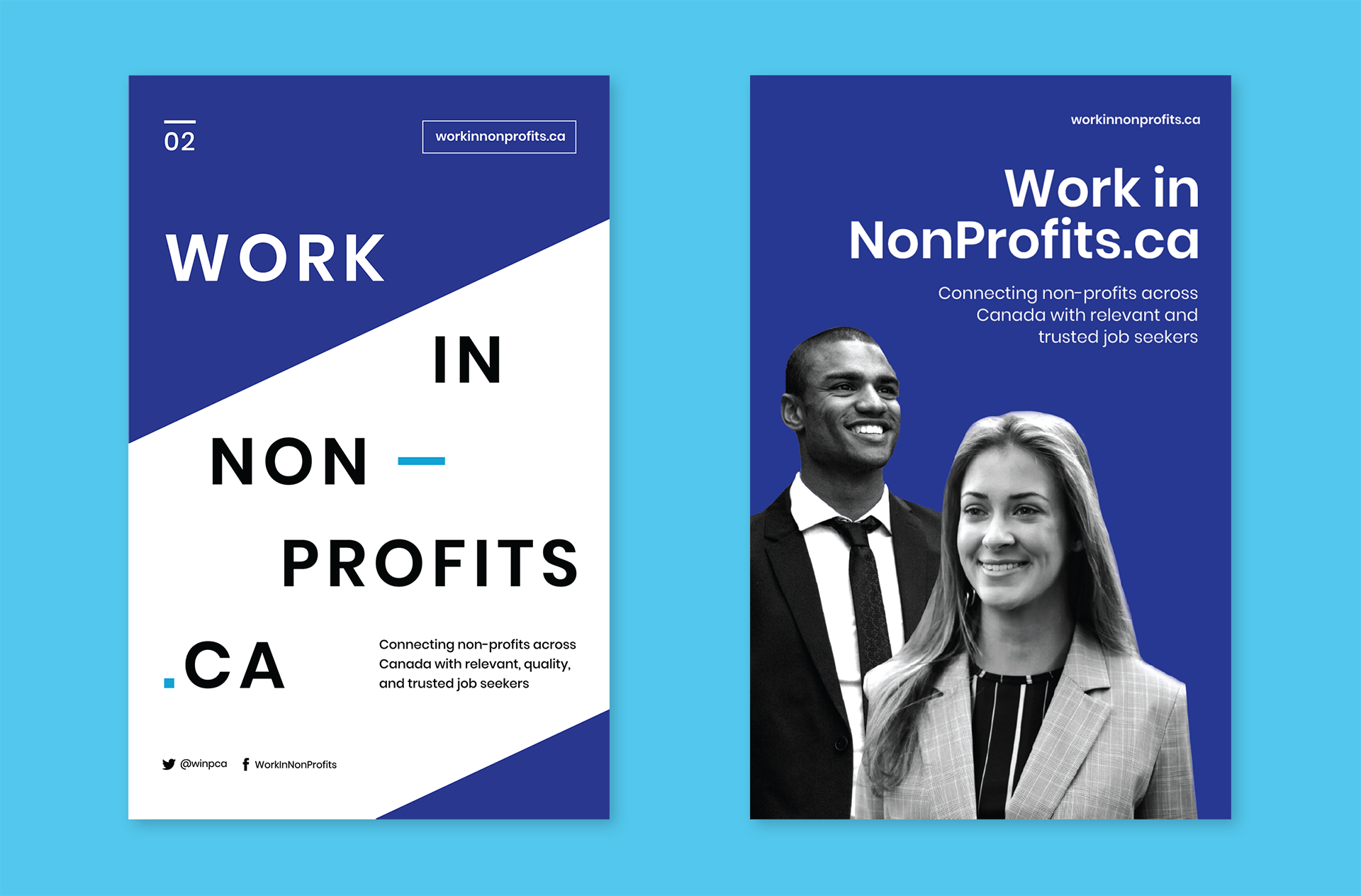 WorkInNonProfits posters